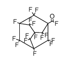 pentadecafluoro-1-adamantanecarbonyl fluoride结构式