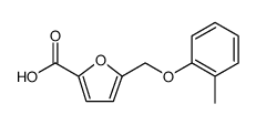 5-O-TOLYLOXYMETHYL-FURAN-2-CARBOXYLIC ACID结构式