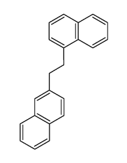 1-(1-naphthyl)-2-(2-naphthyl)ethane结构式
