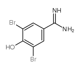 2,6-dibromo-4-(diaminomethylidene)cyclohexa-2,5-dien-1-one Structure
