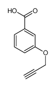 3-prop-2-ynoxybenzoic acid Structure
