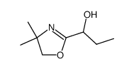 1-(4,4-Dimethyl-4,5-dihydro-oxazol-2-yl)-propan-1-ol Structure