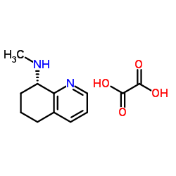 (8S)-N-Methyl-5,6,7,8-tetrahydro-8-quinolinamine ethanedioate (1:1) Structure