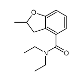 N,N-diethyl-2-methyl-2,3-dihydro-1-benzofuran-4-carboxamide结构式