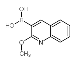 2-甲氧基喹啉-3-硼酸结构式