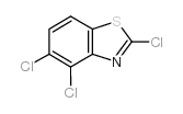 2,4,5-三氯苯并噻唑结构式