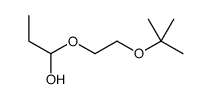 1-[2-[(2-methylpropan-2-yl)oxy]ethoxy]propan-1-ol Structure
