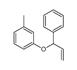 1-methyl-3-(1-phenylprop-2-enoxy)benzene Structure