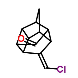 11-Chloromethylene pentacyclo[5.4.0.02,6.03,10.05,9]undecan-8-one Structure