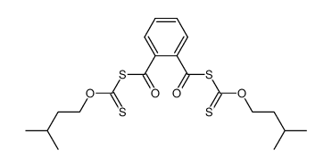 di-O-isoamyl-S,S-phthaloyl dixanthate (symmetrical)结构式