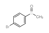 1-BROMO-4-(METHYLSULFINYL)BENZENE Structure
