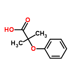 Phenoxyisobutyric acid Structure
