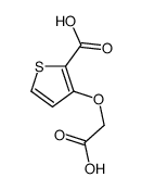 3-(carboxymethoxy)thiophene-2-carboxylic acid Structure