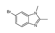 6-溴-1,2-二甲基-1H-苯并[d]咪唑结构式