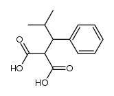 (2-methyl-1-phenyl-propyl)-malonic acid结构式
