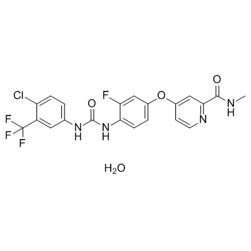 Regorafenib Monohydrate Structure