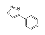 4-(4-1,2,3-噻二唑基)吡啶结构式