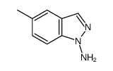 1H-Indazol-1-amine, 5-methyl- Structure