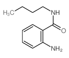 2-氨基-N-丁基苯甲酰胺(结构式
