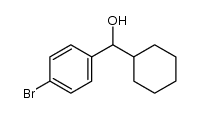 (4-bromophenyl)-cyclohexyl methanol结构式
