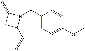 1-(4-Methoxy-benzyl)-4-oxo-azetidine-2-carbaldehyde Structure