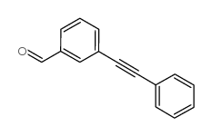 3-苯基乙炔苯甲醛结构式