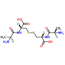 L-Alanyl-L-Cystine Structure