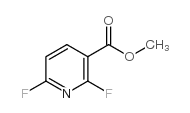 2,6-二氟烟酸甲酯结构式