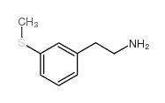 2-(3-(methylthio)phenyl)ethanamine Structure