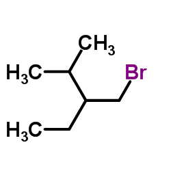3-(Bromomethyl)-2-methylpentane-d7 Structure