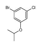 1-溴-3-氯-5-异丙氧基苯结构式