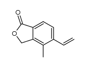 4-Methyl-5-vinylisobenzofuran-1(3H)-one Structure