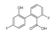 2-fluoro-6-(4-fluoro-2-hydroxyphenyl)benzoic acid结构式