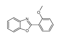 2-(2-methoxyphenyl)-1,3-benzoxazole Structure