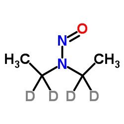 N-Nitrosodiethylamine-d4 structure