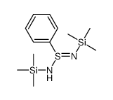 [N-trimethylsilyl-S-(trimethylsilylamino)sulfinimidoyl]benzene Structure