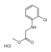 (S)-(+)-2-Chlorophenylglycine methyl ester hydrochloride Structure