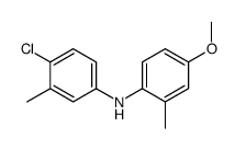 4-chloro-N-(4-methoxy-2-methylphenyl)-3-methylaniline Structure