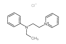 2-(n-phenyl-n-ethyl)aminoethylpyridiniu& Structure