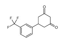 1,3-Cyclohexanedione, 5-[3-(trifluoromethyl)phenyl]- Structure