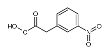 2-(3-nitrophenyl)ethaneperoxoic acid Structure
