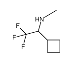 1-环丁基-2,2,2-三氟-N-甲基乙胺结构式