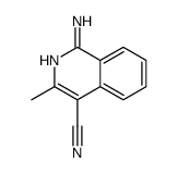 1-Amino-3-methylisoquinoline-4-carbonitrile Structure