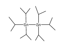 hexaisopropyldistannane Structure