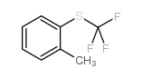 2-(三氟甲基硫代)甲苯结构式
