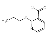 2-丙基硫代吡啶-3-羰酰氯结构式