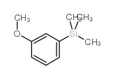 (3-methoxyphenyl)-trimethylsilane Structure