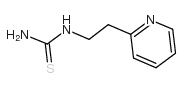 2-(2-pyridyl)ethylthiourea structure