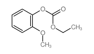 Carbonic acid, ethyl2-methoxyphenyl ester结构式