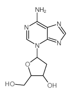3H-Purin-6-amine,3-(2-deoxy-a-D-erythro-pentofuranosyl)- picture